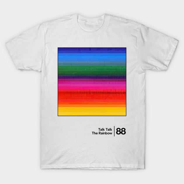 The Rainbow / Minimal Style Graphic Artwork Design T-Shirt by saudade